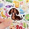 Wrapables Waterproof Vinyl Stickers for Water Bottles, Laptop, Phones, Skateboards, Decals for Teens, 108pcs, Cute Stuff